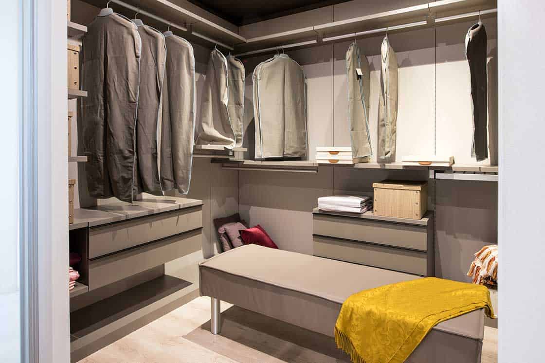 A beautifully organized and functional closet.