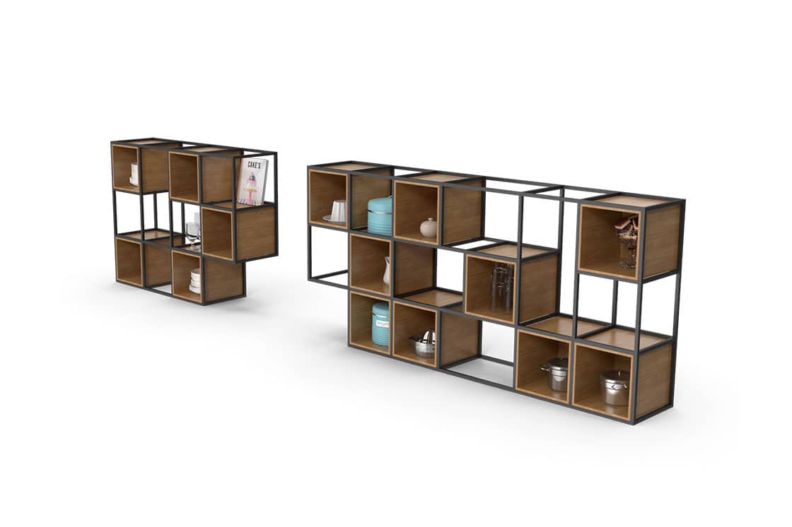Ingenous storage solutions. Floating shelves provide a stylish and practical storage solution that can be customized to fit any space.