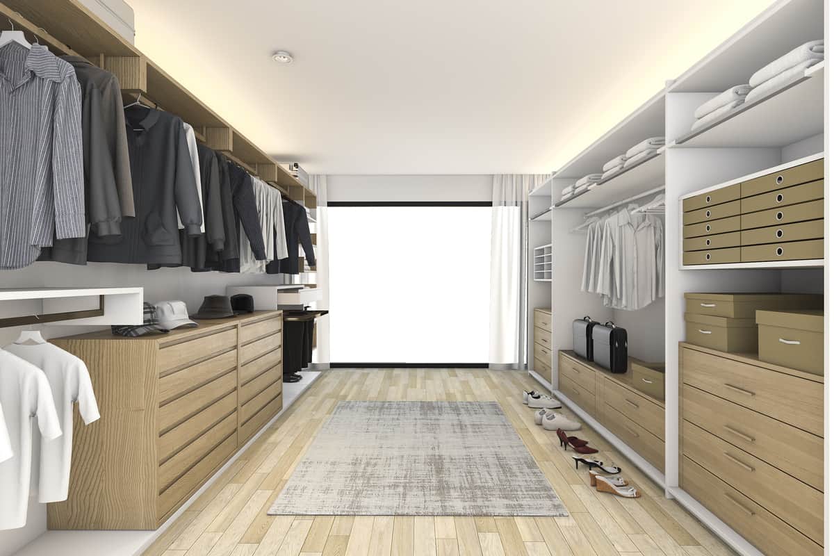Modern Luxury Walk-in Closet Idea