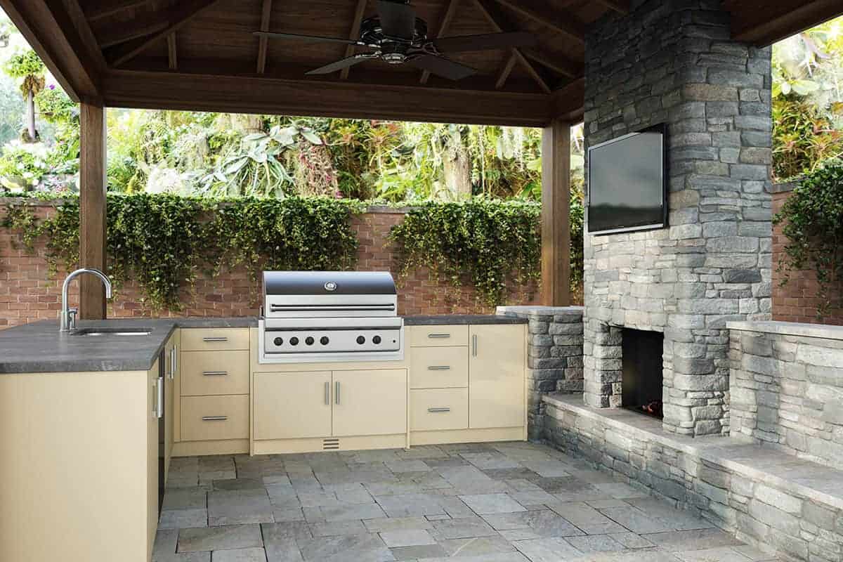 How to design an outdoor kitchen with dual zones in sarasota tru home